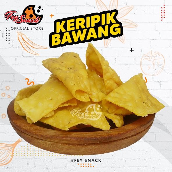 

4ZMI Keripik Bawang Keripik Aceh Berat 500Gram