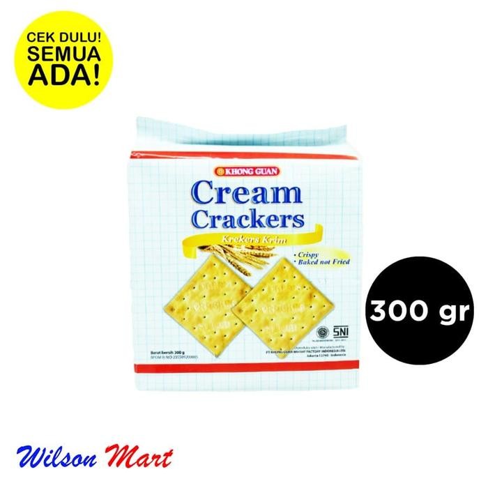 

4ZMI Khong Guan Cream Crackers 300 Gram
