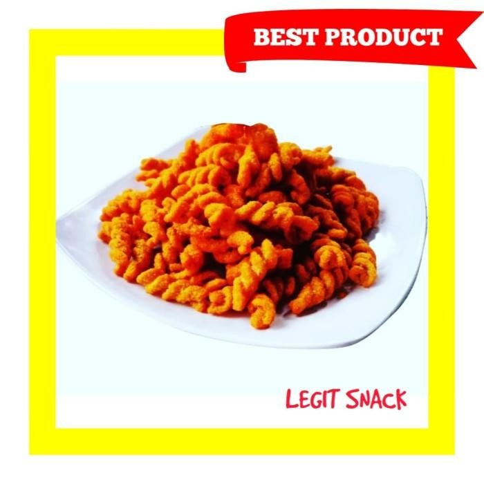 

4ZMI Makaroni Pedas 500 Gr / Snack Makaroni Pedes Keriting Ulir