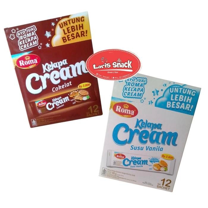 

4ZMI Roma Kelapa Cream All Variant Box (Isi 12 Bks)