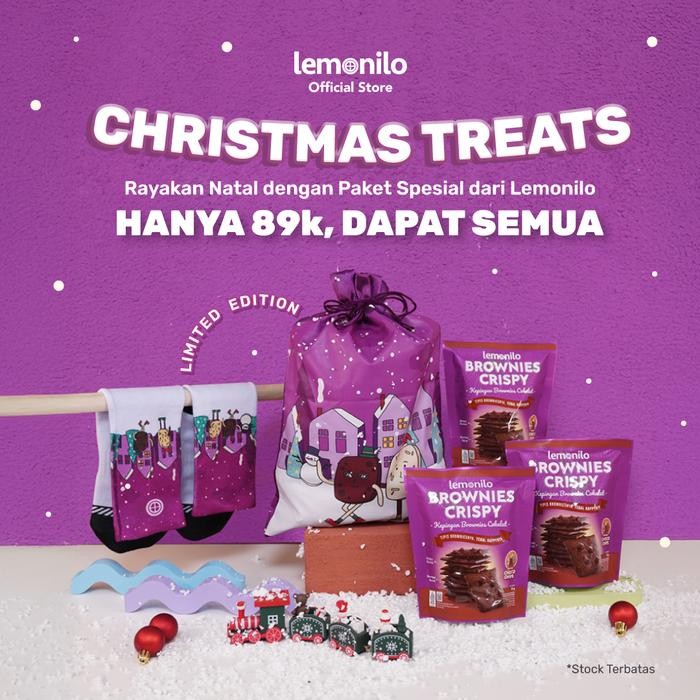 

ND2L Lemonilo Paket Hampers Natal Brownies Crispy Chocochips Christmas