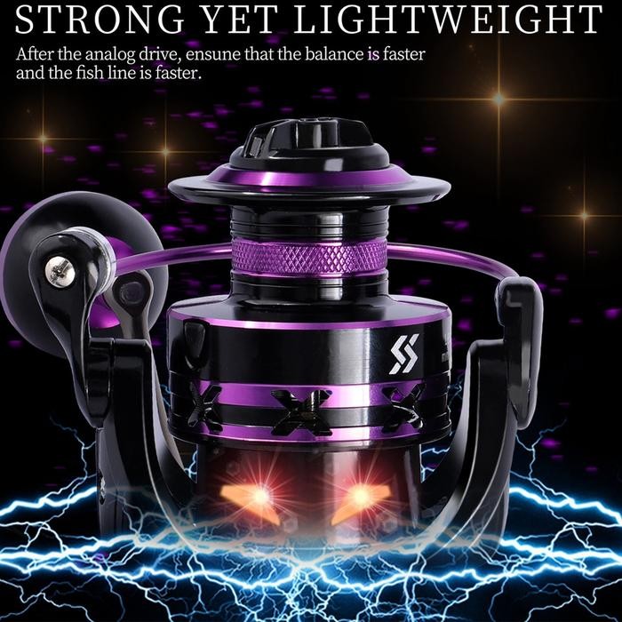 Caldari Reel Pancing Spinning Reel Fishing Reel Gulungan Pancing Mesin Pancing Rod Mesin Casting