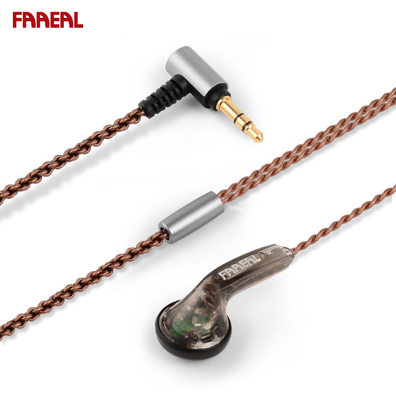 FAAEAL Iris Hifi Earbuds 32 Ohms Earphone Full Transparent Shell Pop