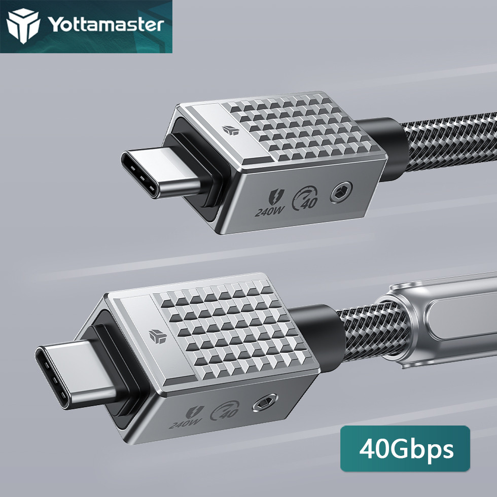 Yottamaster PD 240W Cable USB Type C Splitter 40Gbps High Speed