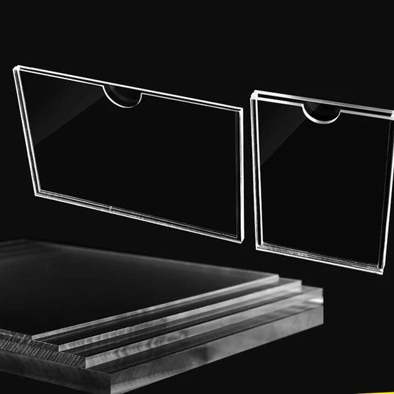 

TERLARIS Akrilik / Acrylic A4 /A3 Double Layer / Sisipan Kertas / Brosur READY STOCK