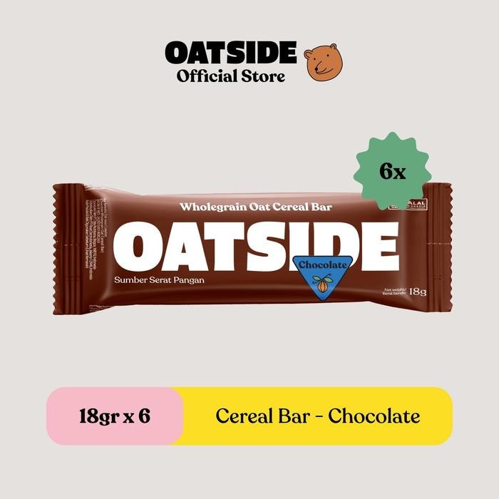 

IOI2 Oatside Oat Cereal BarChocolate 18Gr (6Pcs)