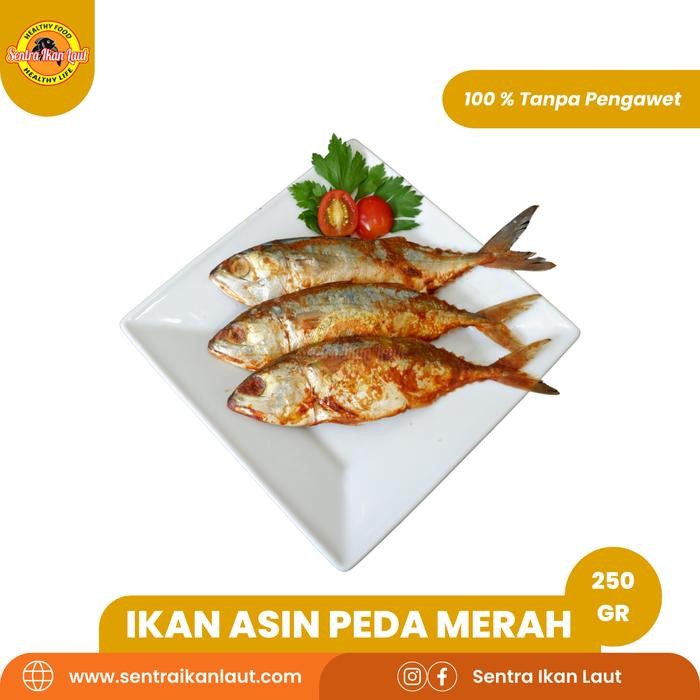 

IOI2 Ikan Asin Kering Peda Merah Super 250 Gram