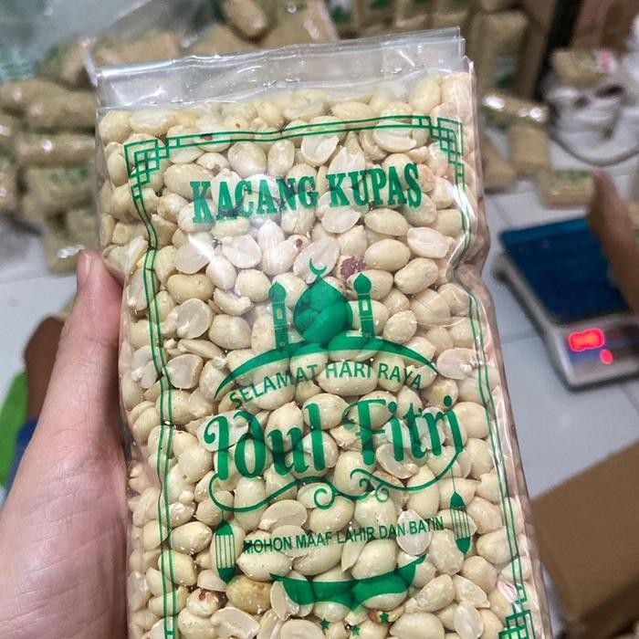 

IOI2 (1Kg Biji Kecil Kecil) Kemasan 1Kg 1 Bungkus 1 Kg Kacang Kupas Tuban Seberkwalitas