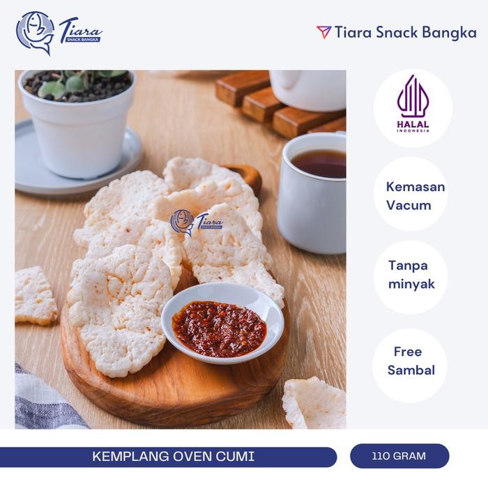 

IOI2 Kemplang Oven Cumi Asli Belinyu Bangka Krupuk Oven Tanpa Minyak Halal