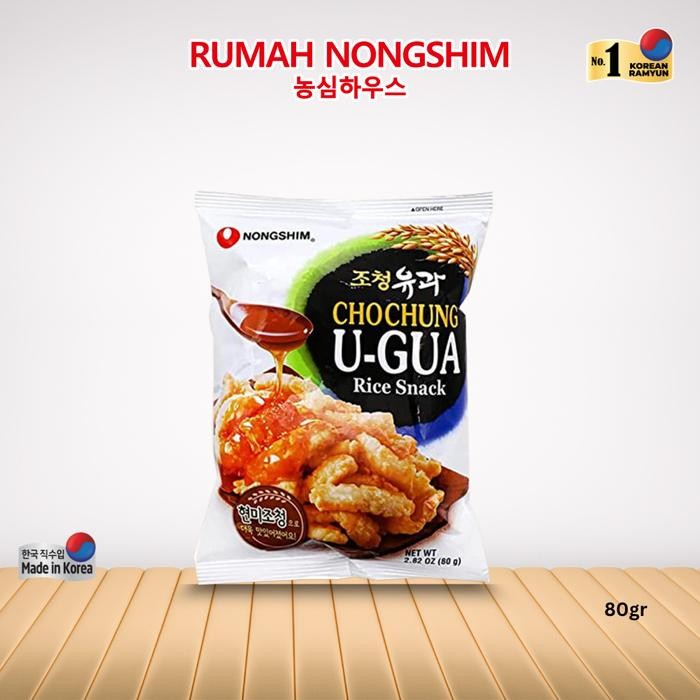 

IOI2 Nongshim Cho Chung U Gua 80G Made In Korea