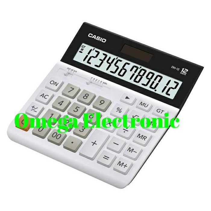 

CASIO DESKTOP DH 12 WHITE