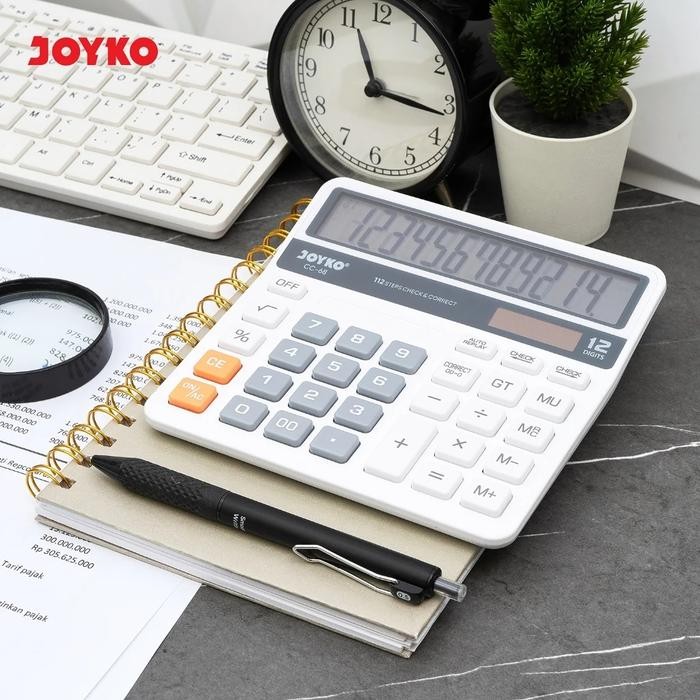 

JOYKO CALCULATOR CC-68 - KALKULATOR 12 DIGIT BIG DISPLAY MURAH