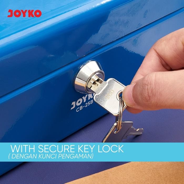 

JOYKO BRANKAS UANG CASH BOX KOTAK UANG KAS CB-25B