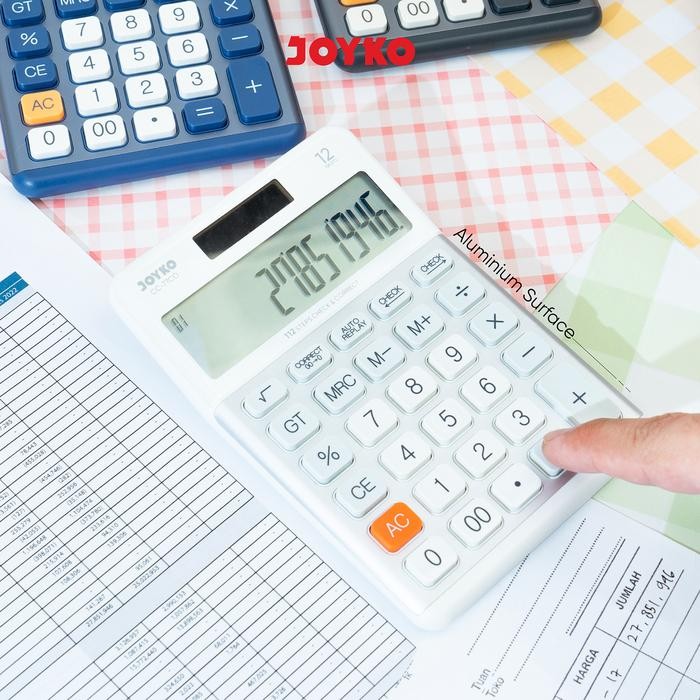 

JOYKO CALCULATOR KALKULATOR CC-77CO 12 DIGITS CHECK & CORRECT