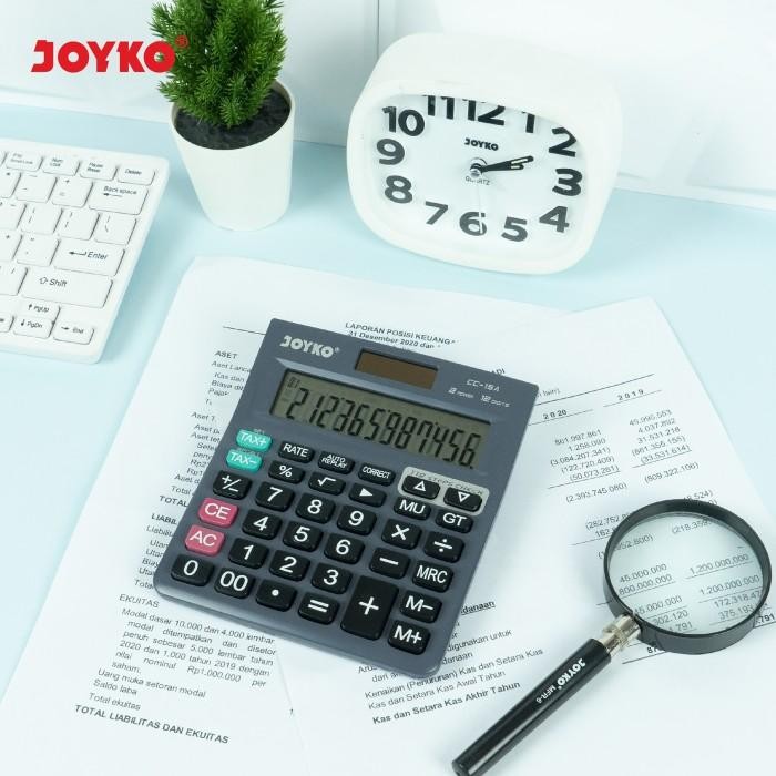 

CALCULATOR KALKULATOR JOYKO CC-15A 12 DIGITS CHECK CORRECT