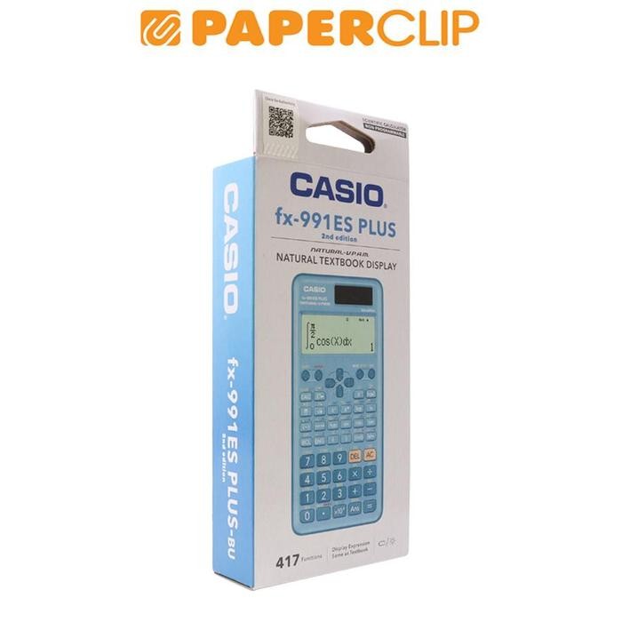 

CALCULATOR CASIO FX-991ES PLUS 2ND EDITION BLUE