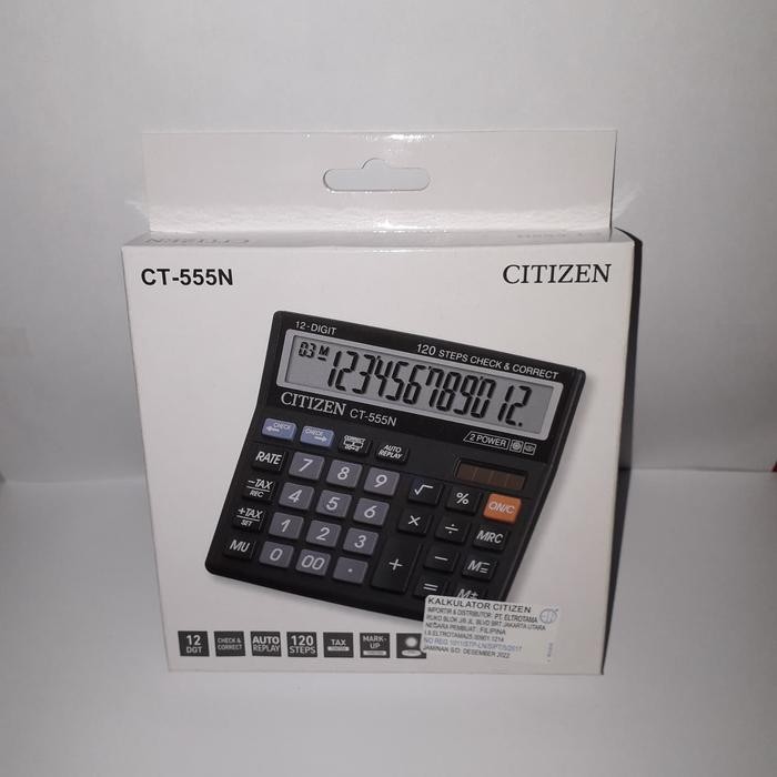 

Kalculator Citizen Ct-555N