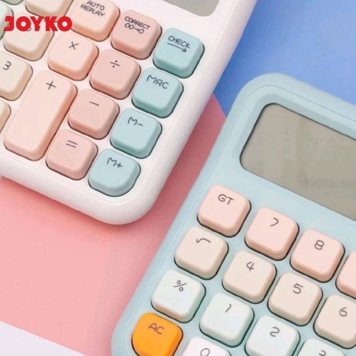 

CALCULATOR KALKULATOR JOYKO CC-63ACO 12 DIGITS CHECK & CORRECT