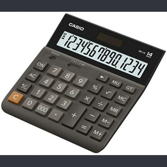 

CALCULATOR CASIO DH 14/ KALKULATOR DESKTOP 14 DIGIT