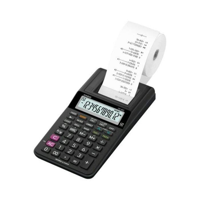 

PAKET CASIO HR-8 RC + KERTAS + TINTA - KALKULATOR/CALCULATOR PRINT 8RC