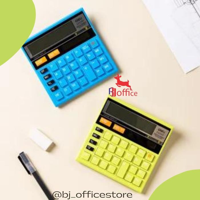 

DELI KALKULATOR MEJA 12 DIGIT / CALCULATOR DELI GARANSI 5 TAHUN 39231F