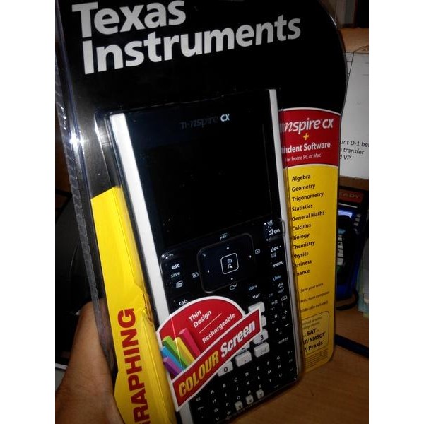 

CALCULATOR TEXAS INSTRUMENTS TI-NSPIRE CX