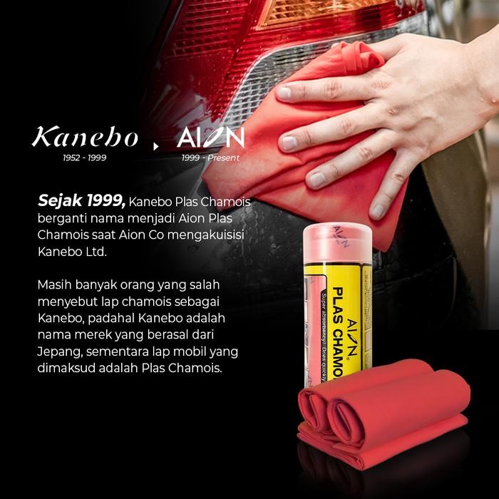 3M Otocars - Plas Chamois - Merah (Kanebo)
