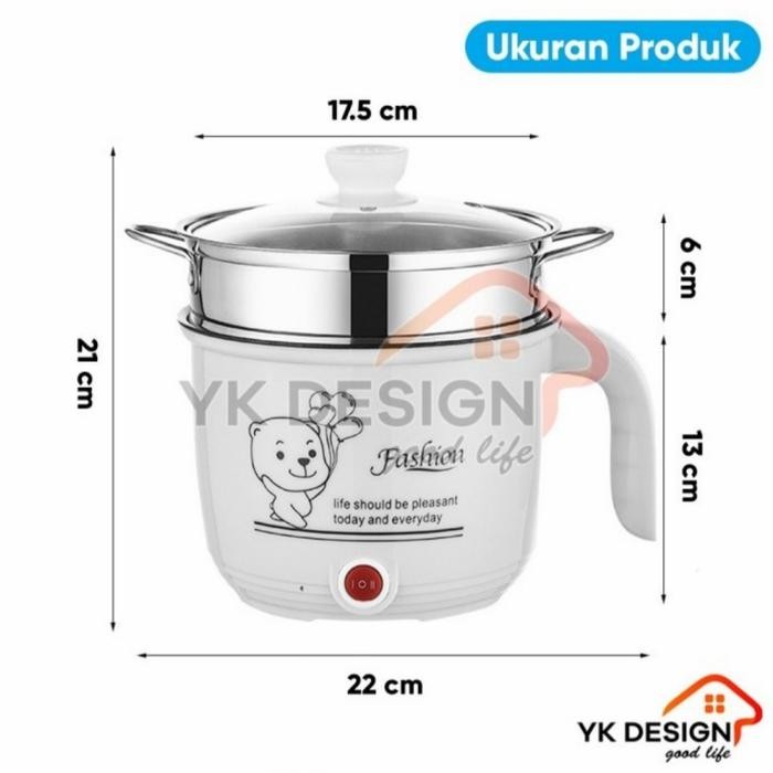 Panci Elektrik Multifungsi Panci Listrik Fashion Goreng Dan Kukus