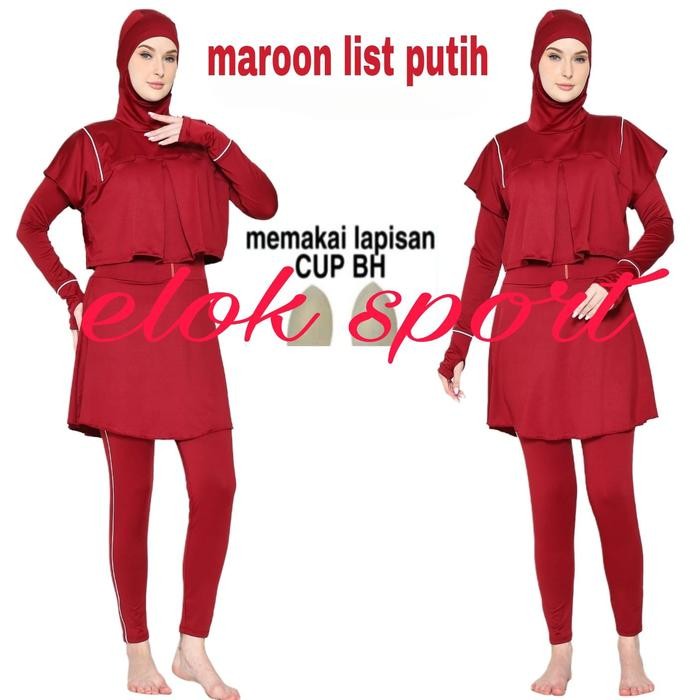 Baju Renang Muslim Baju Renang Muslim Dewasa Baju Renang Wanita Baju Renang Jumbo Baju Renang Muslim