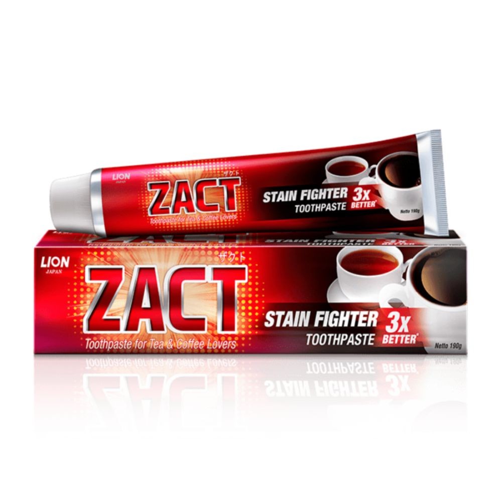 Zact Toothpaste Stain Fighter 190 gram