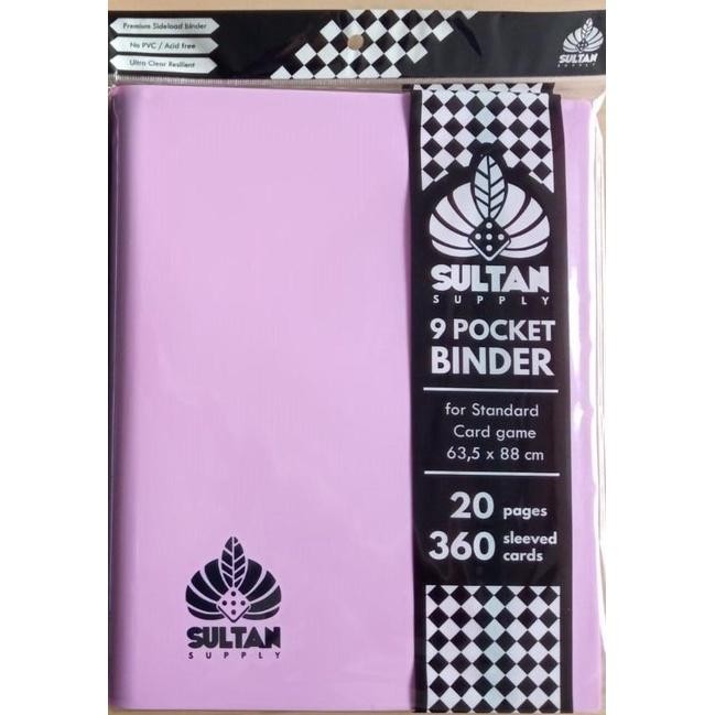 

Sultan 9 Pocket Binder Tempat Kartu Card Game