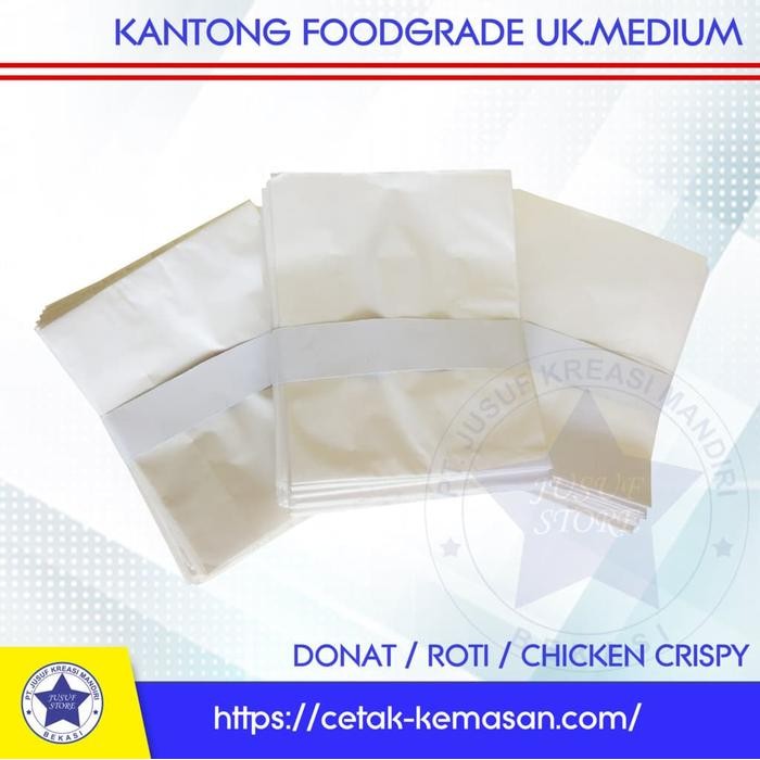 

3YC3 Paperbag Kantong Makanan Snack Jamur Crispy Donat Chicken Isi 300 Pcs