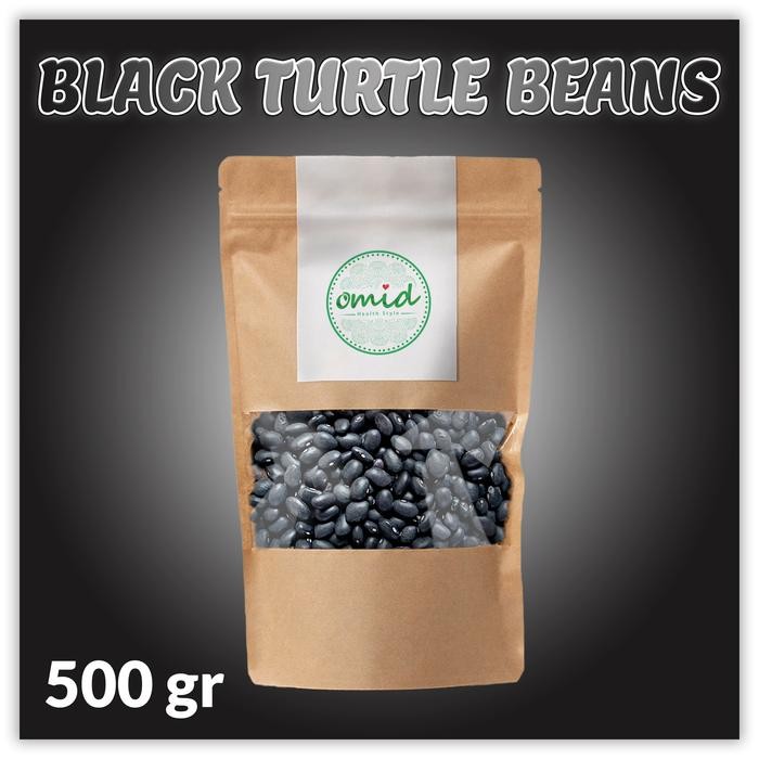 

3YC3 Organic Black Turtle Beans - Kacang Hitam - 500 Gr