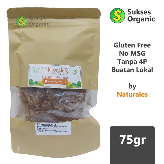 

3YC3 Kerupuk Gendar Bekatul / Puli Gluten Free Mentah 80Gr Naturales