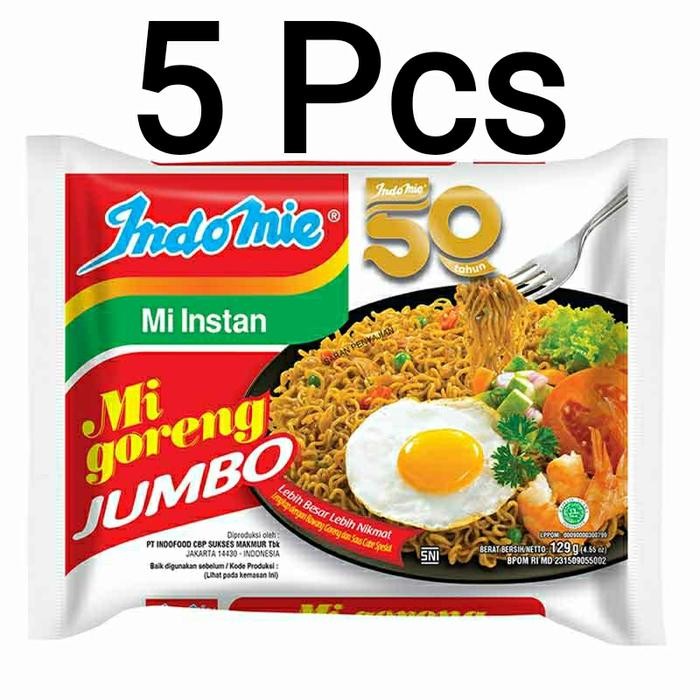 

H48Y Indomie Jumbo Goreng Per-5Pcs