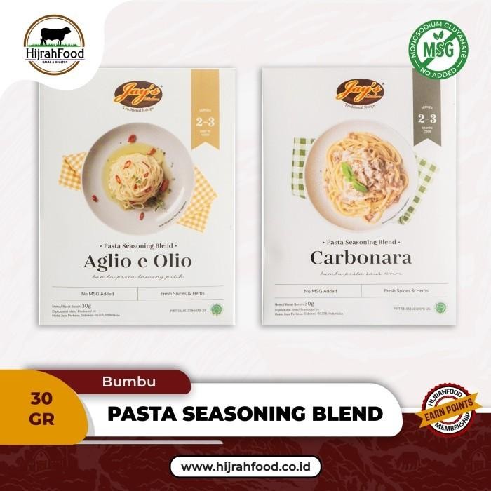 

H48Y Jay'S Kitchen Pasta Seasoning Blend (Aglio E Olio / Carbonara)