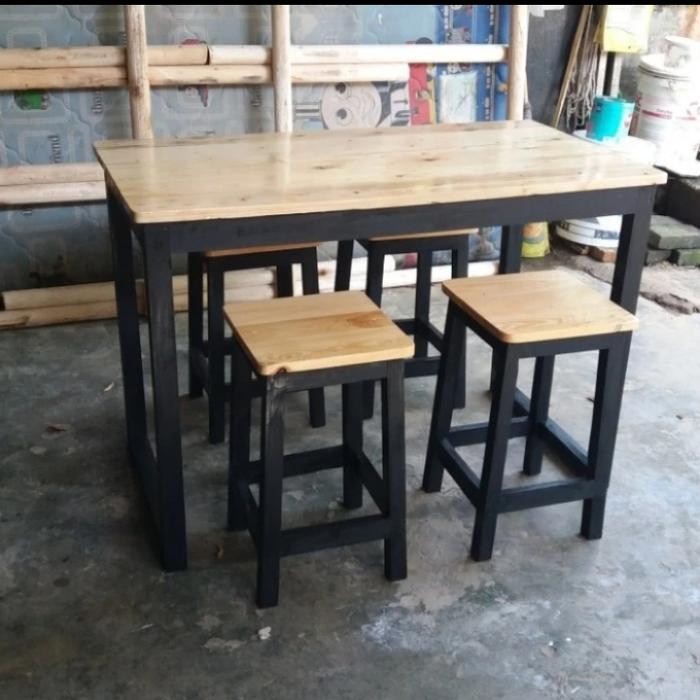 Meja Kursi Cafe Resto Kayu Jati Belanda