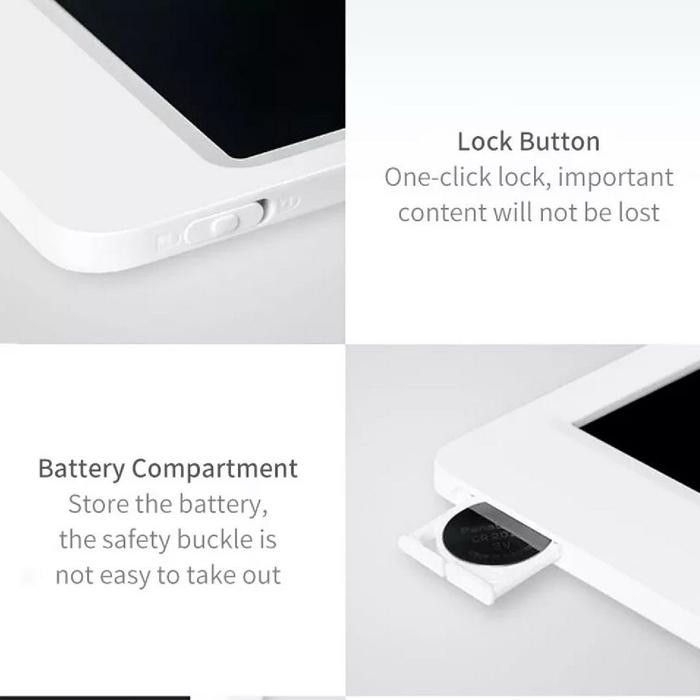 Xiaomi Mijia Drawing Pad Writing Tablet With Pen - Tablet Gambar