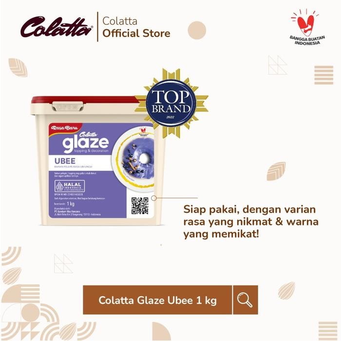 

Colatta Glaze Ubee - Bahan Pelapis Rasa Ubi 1Kg