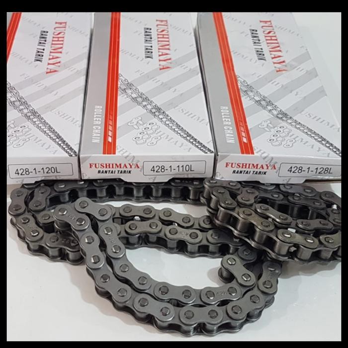 Daytona - Rantai Gir Gear Motor/Rantai Kuning Gold Motor Ukuran 428H-130L/140L