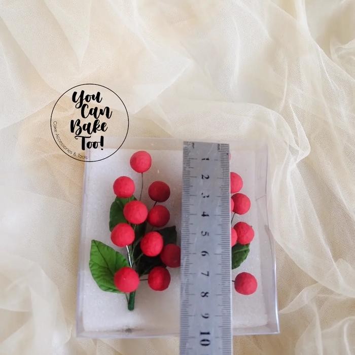 

Mimosa flower gumpaste