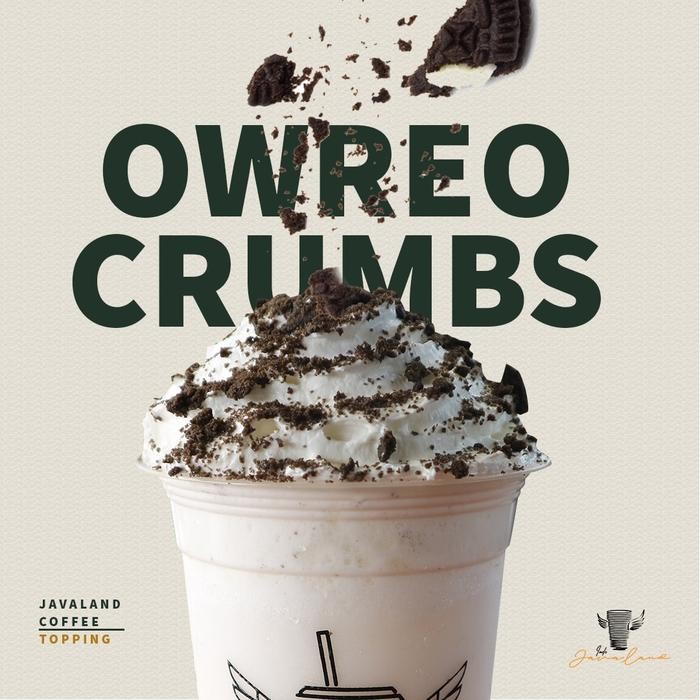 

Topping Black Biscuit Crumb 1Kg Minuman Kekinian Topping Remahan