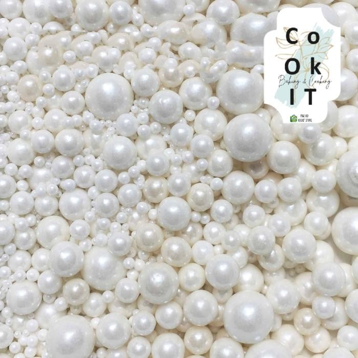 

Sprinkle Pearly Collection (50Gr) Taburan Gula Hiasan Cake 3 Varian