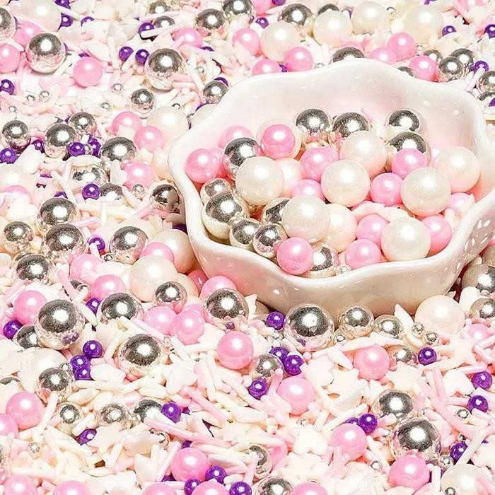 

MIXED SHAPES & COLORS EDIBLE SPRINKLES 500 GR HARGA GROSIR GULA DEKOR