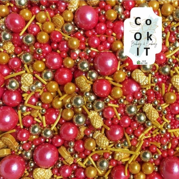 

(50Gr) Taburan Sprinkle Cake Gula Hiasan Kue Varian Prosperity