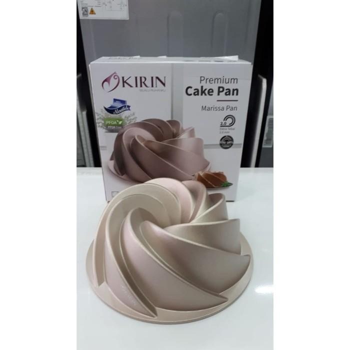 

LOYANG KIRIN PREMIUM CAKE PAN / MARISSA CHAMPAGNE GOLD ANTI LENGKET