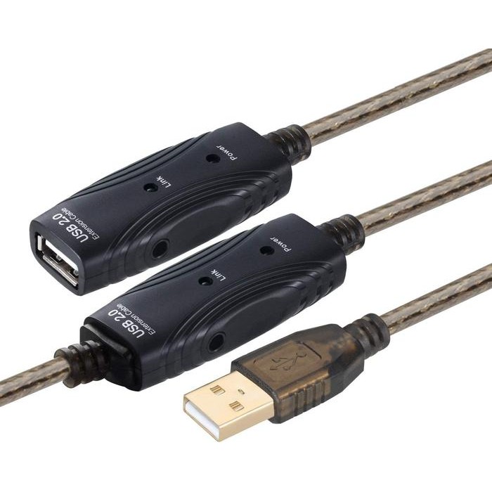 Hemat Kabel Usb 2.0 Extension Active 15 Meter Extension Aktif 15M