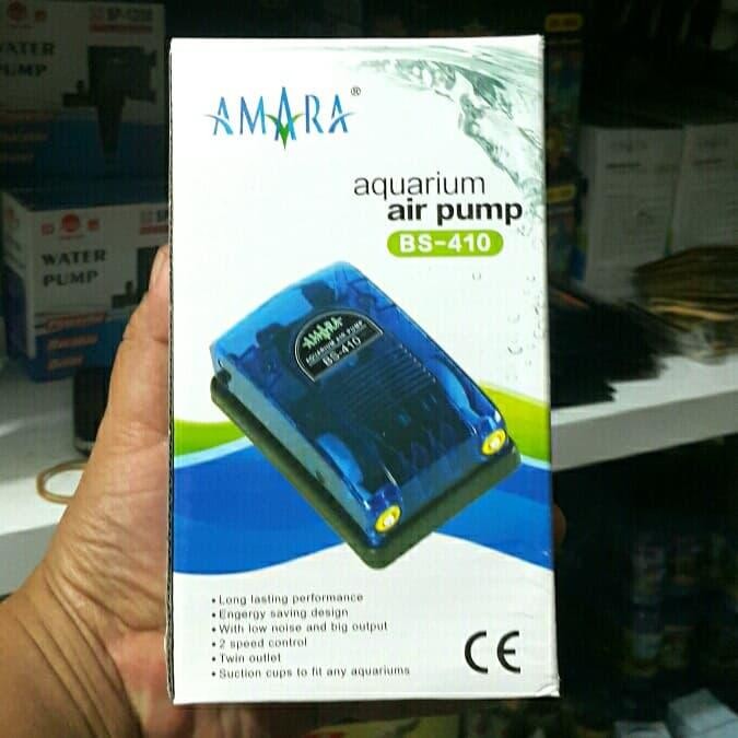 Hygger Yamano - Mesin Aerator 2 Lubang. Air Pump. Mesin Gelembung Udara.