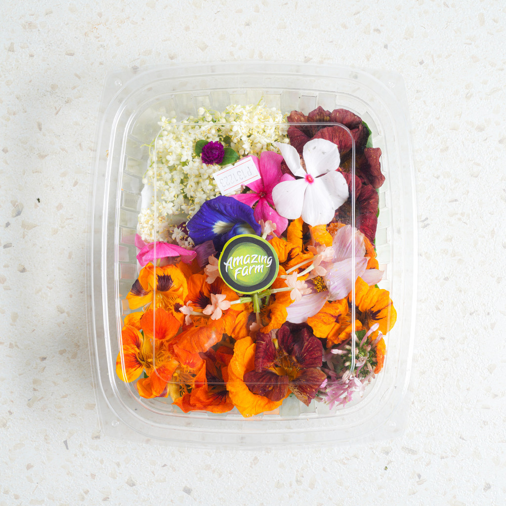 

Amazing Farm Mix Edible Flowers Konvensional 1 pack