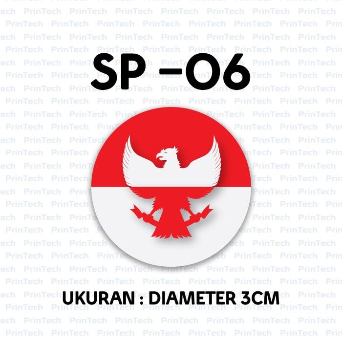 

(Allthebest) Stiker pipi merah putih 17 Agustusan